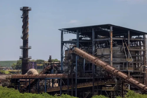 Cosan, usina de processamento de etanol.