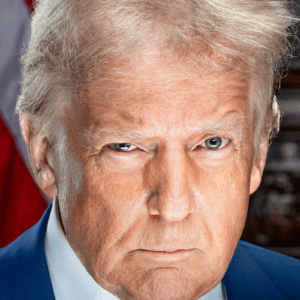 Foto do presidente dos EUA, Donald Trump.