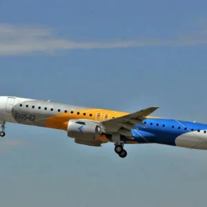Foto do E195-E2 Embraer.