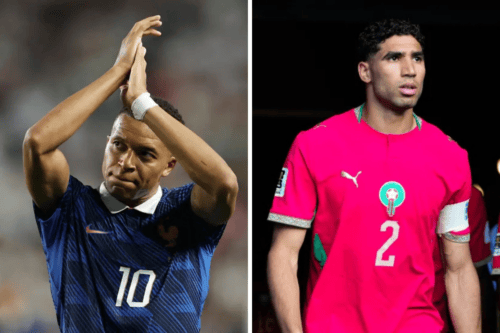Mbappé e Hakimi são os astros das Quartas de Final da Copa do Mundo.