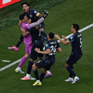 Paraguai está nas oitavas da Copa do Mundo.