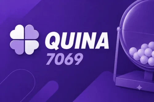 Sorteio da Quina 7069.