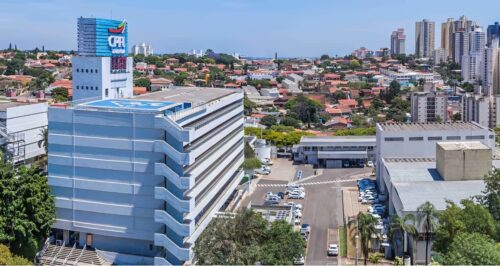 Prédio da CPFL Energia, empresa do setor elétrico analisada por banco sobre dividendos e potencial das ações.